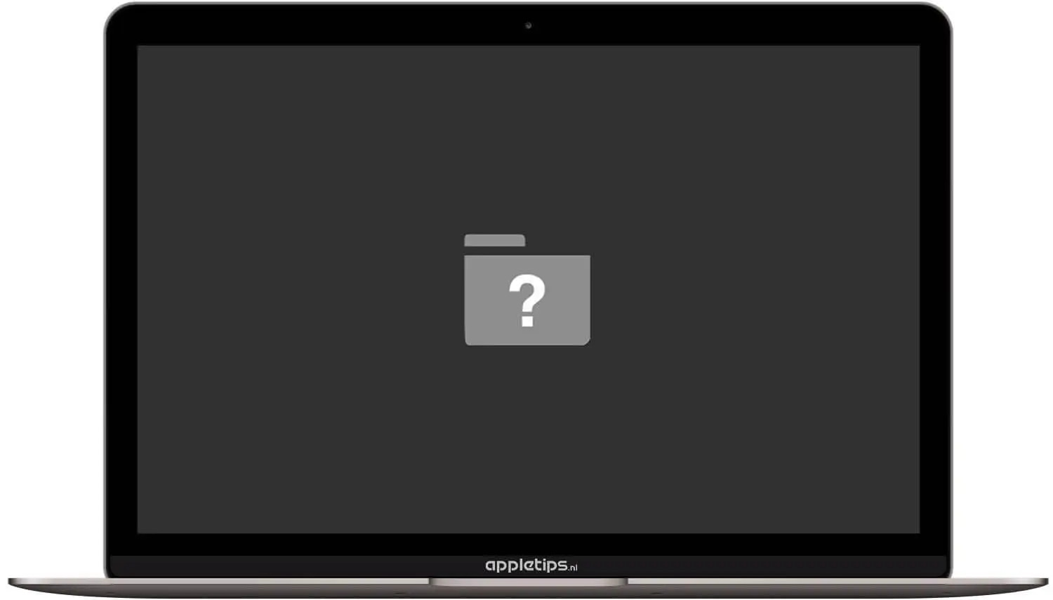 , Als een vraagteken wordt weergegeven wanneer je de Mac start