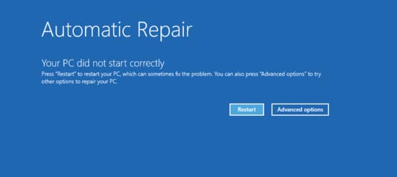 automatic repair windows