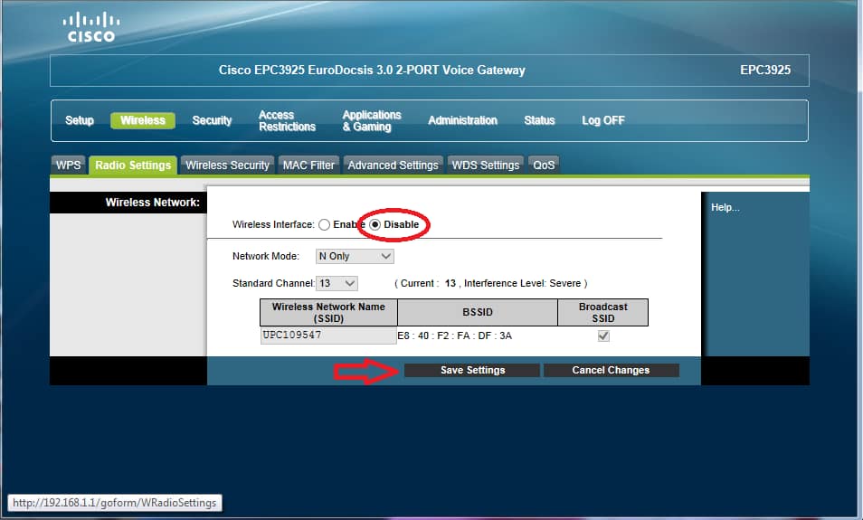 cisco epc bridge modus