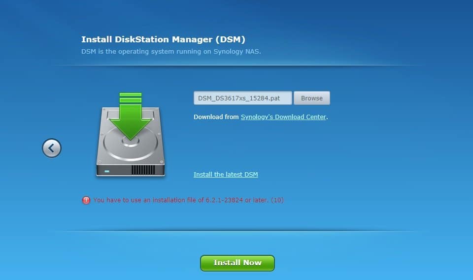 downgrade, Ik wil een downgrade uitvoeren van het Synology NAS besturing systeem DSM 7 naar 6